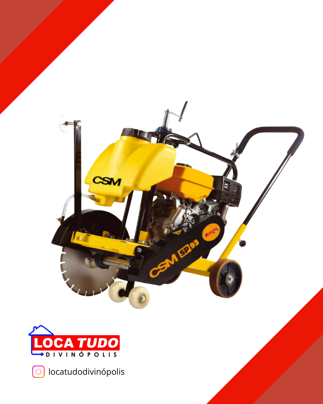 Serra para Piso e Asfalto