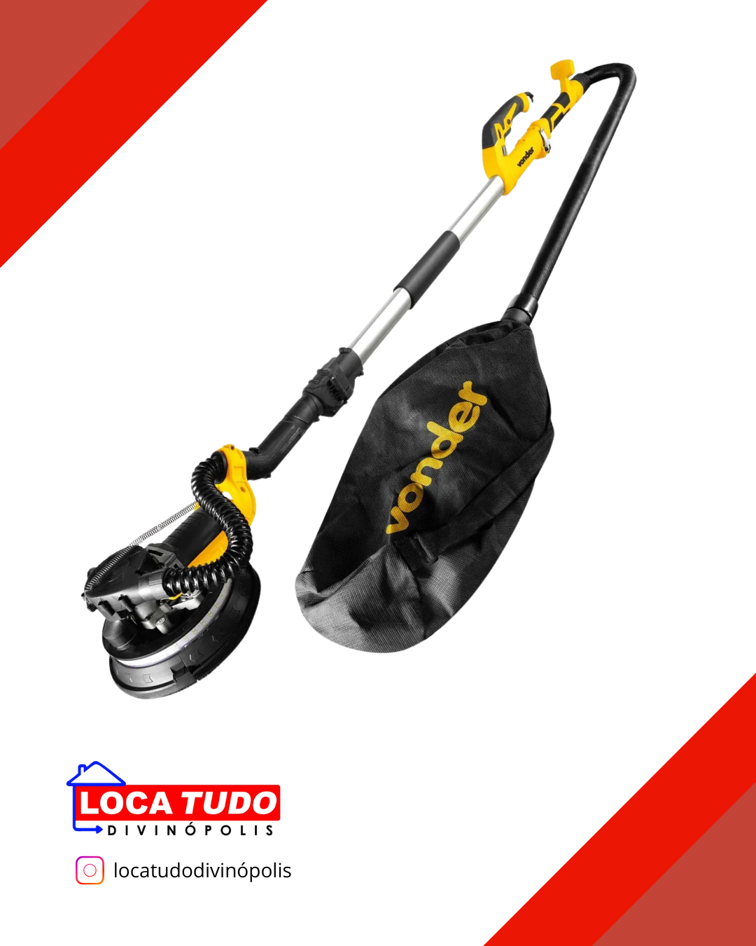 Lixadeira de Teto e Parede