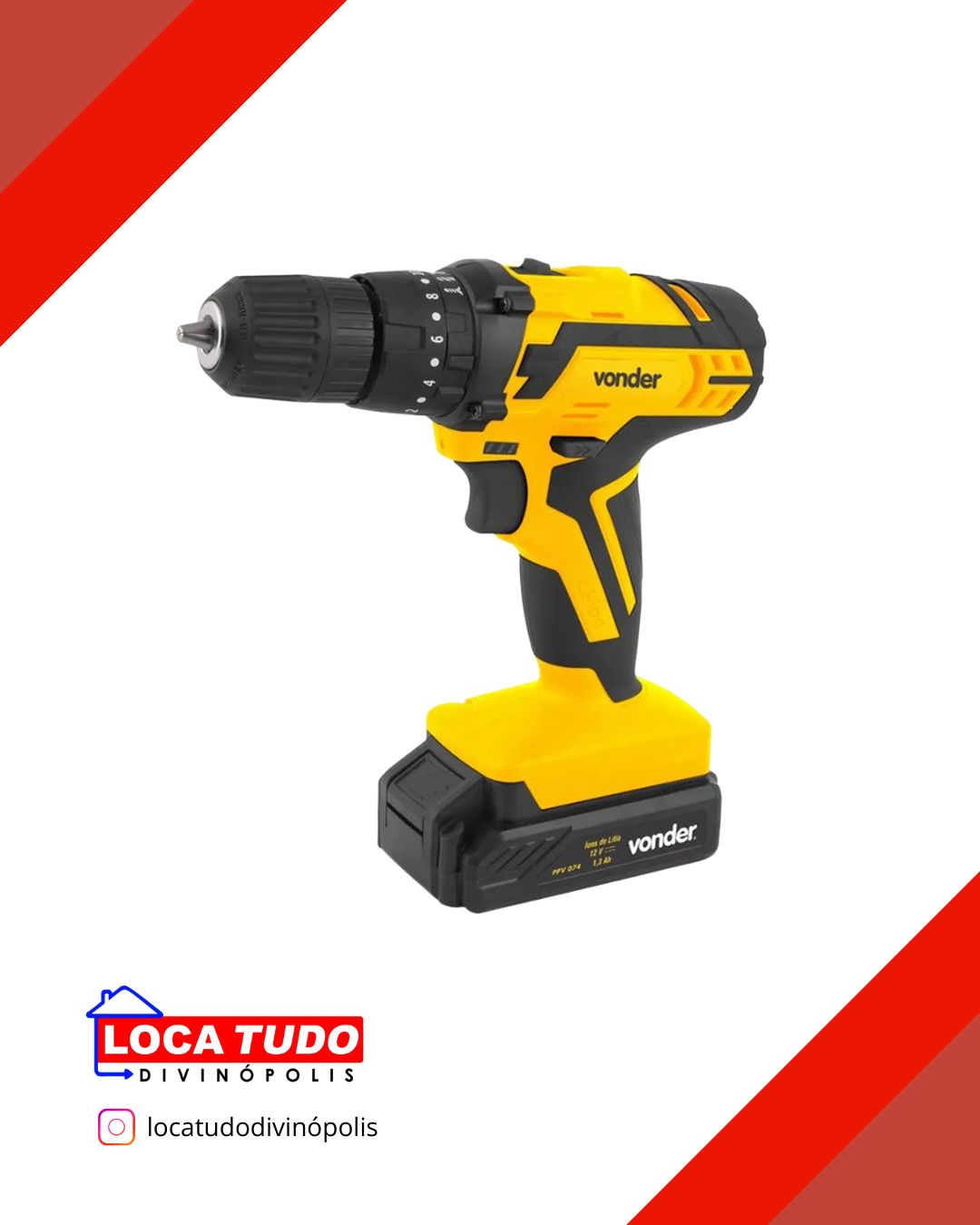 Furadeira e Parafusadeira Elétrica